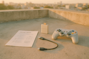 how to configure lcfgamestick